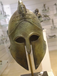 nowitz-richard-replica-of-an-ancient-greek-helmet-in-the-plaka-athens-greece.jpg